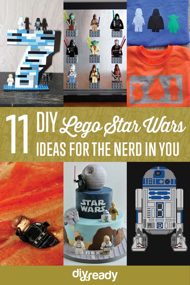 11 DIY Lego Star Wars Ideas | https://diyprojects.com/11-diy-lego-star-wars-ideas/