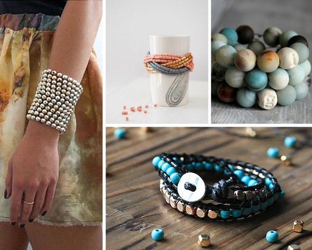 Easy DIY Beaded Bracelet Crafts to Sell | https://diyprojects.com/25-easy-crafts-to-make-and-sell/