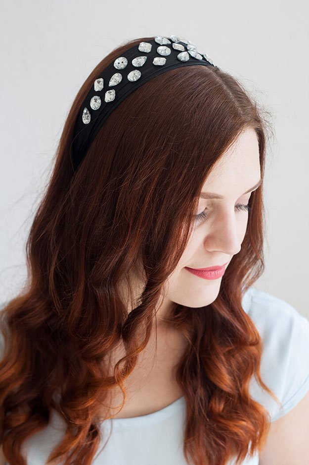 DIY Jeweled Headband | 27 Easy DIY Projects for Teens Who Love to Craft