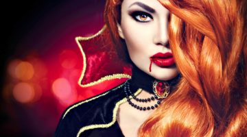 Halloween vampire woman portrait | DIY Vampire Costume Ideas To Bite Into | Featured
