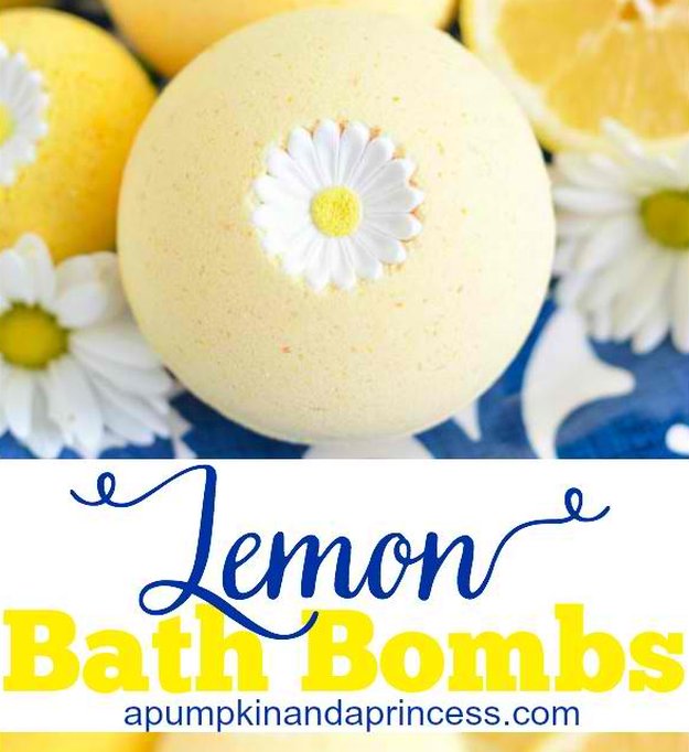 Lemon Bath Bomb | Bath Bomb Recipes That Are Easy To DIY | Makeup Tutorials