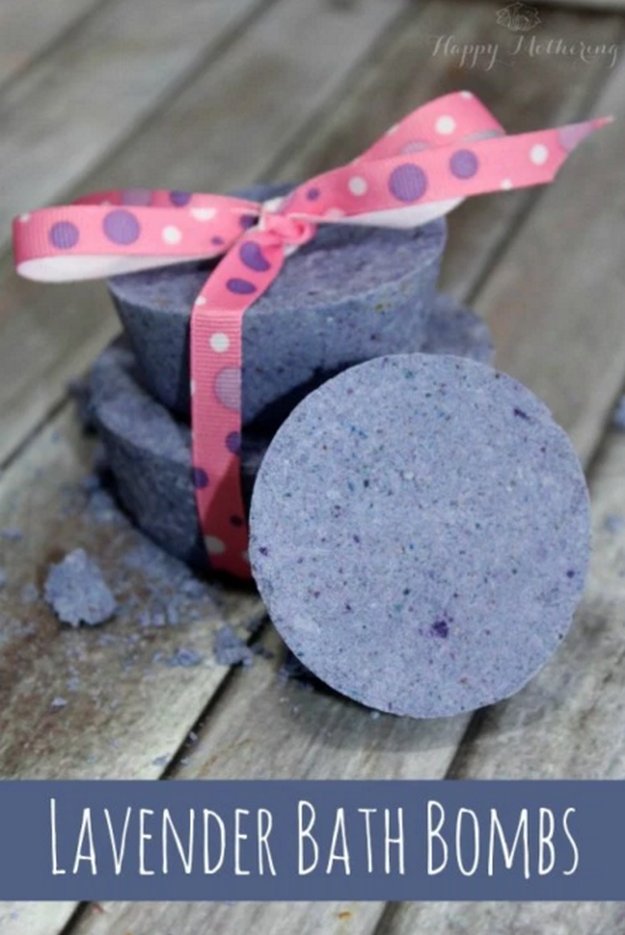 Lavender Bath Bombs | Bath Bomb Recipes That Are Easy To DIY | Makeup Tutorials