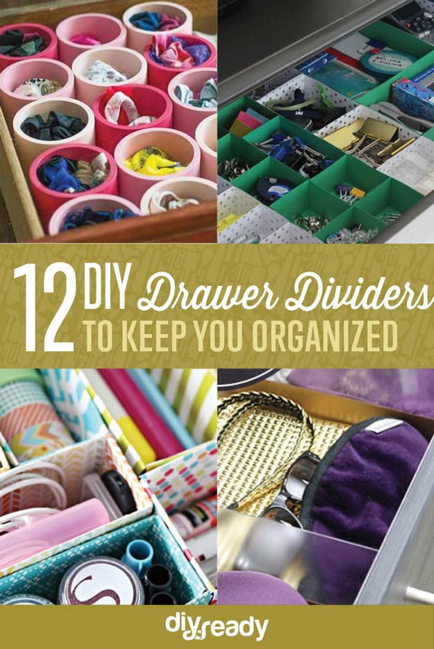 DIY Drawer Dividers 