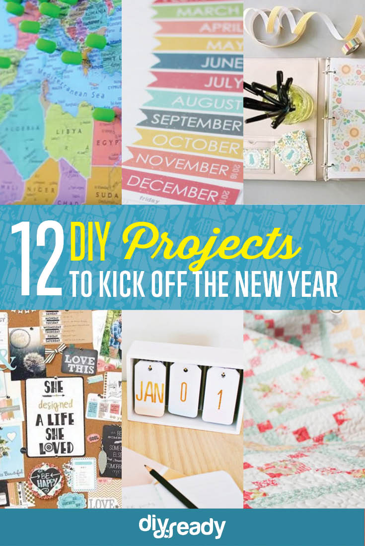  12 Awesome DIY Projects to Start the New Year With , see more at: https://diyprojects.com/12-awesome-diy-projects-to-start-the-new-year-with/
