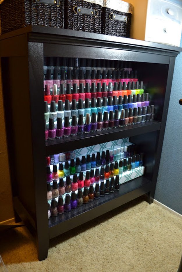 How to Make Your Own Nail Polish Rack DIY Projects Craft ...
