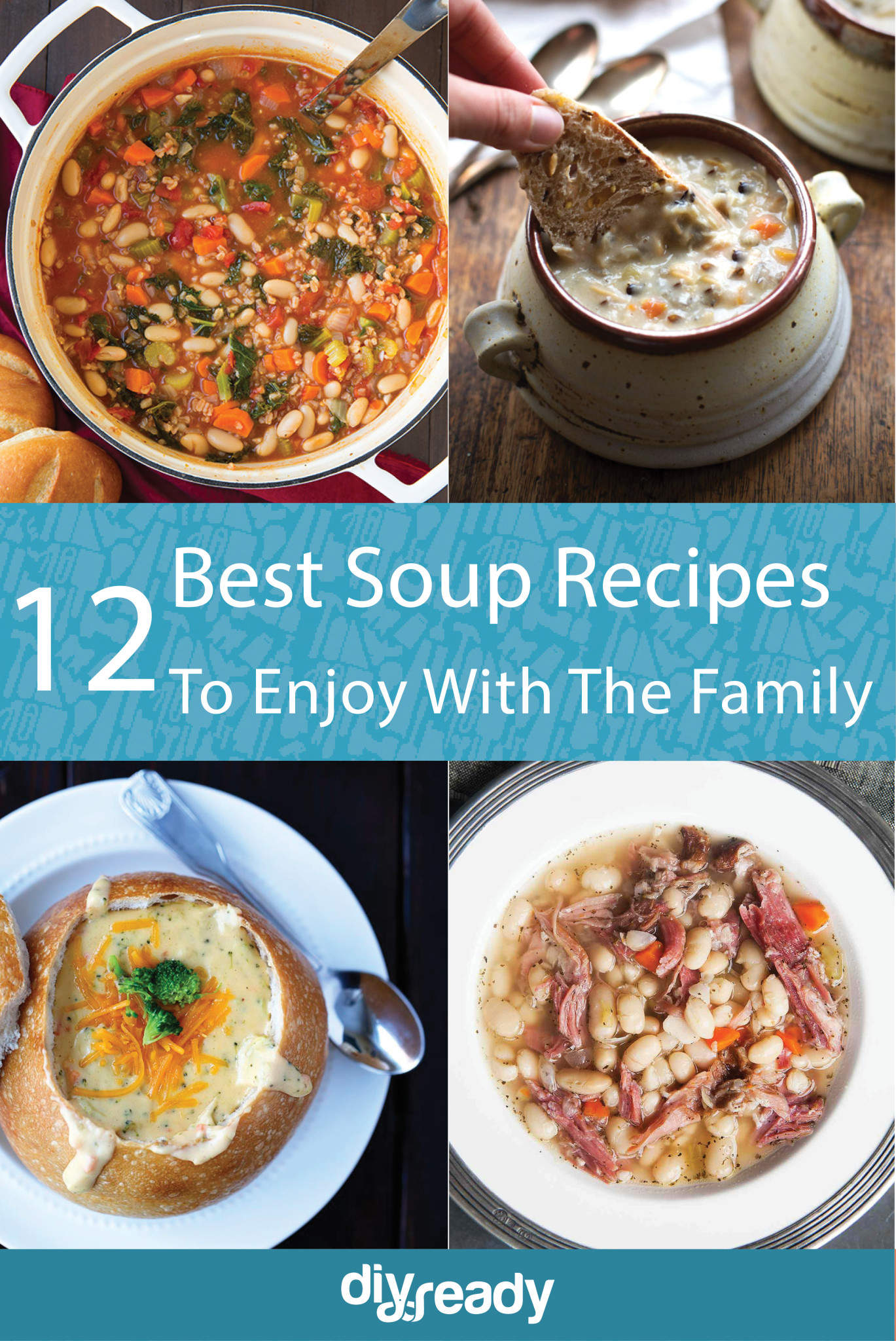 The 12 Best Soup Recipes to Enjoy With the Whole Family | https://diyprojects.com/12-best-soup-recipes/