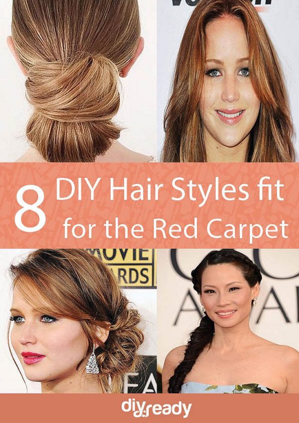 8 DIY Hair Styles Fit for the Red Carpet