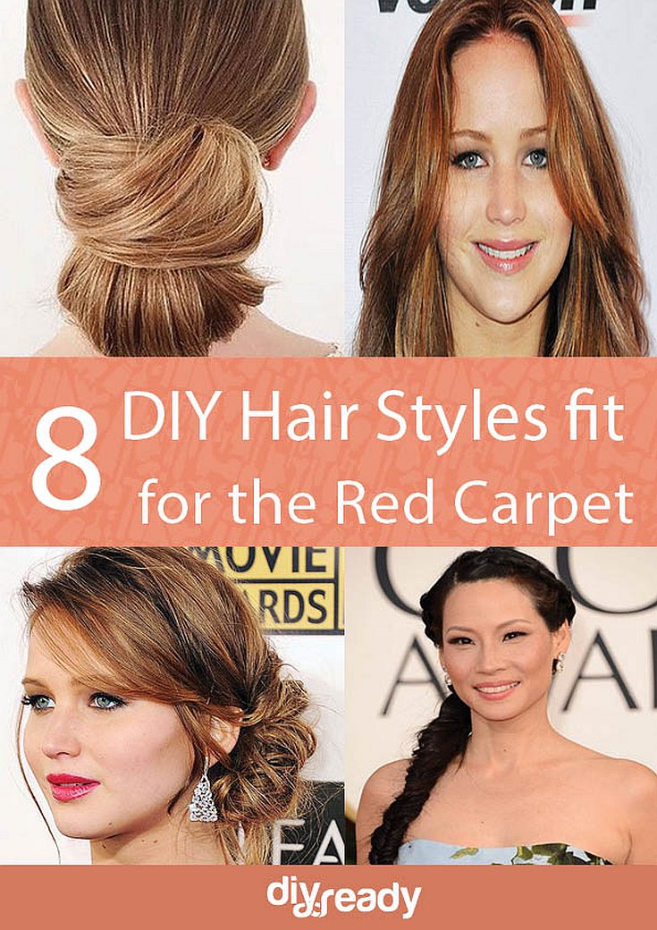 8 DIY Hair Styles fit for the Red Carpet