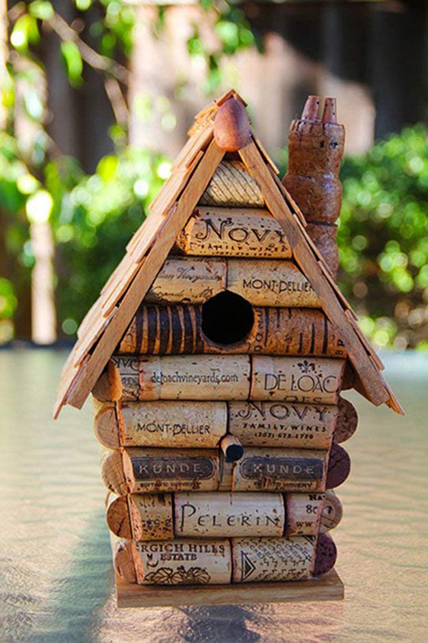 Wine Cork Craft Ideas DIY Projects Craft Ideas How To S For Home   DIY Wine Cork Crafts DIY Bird House 