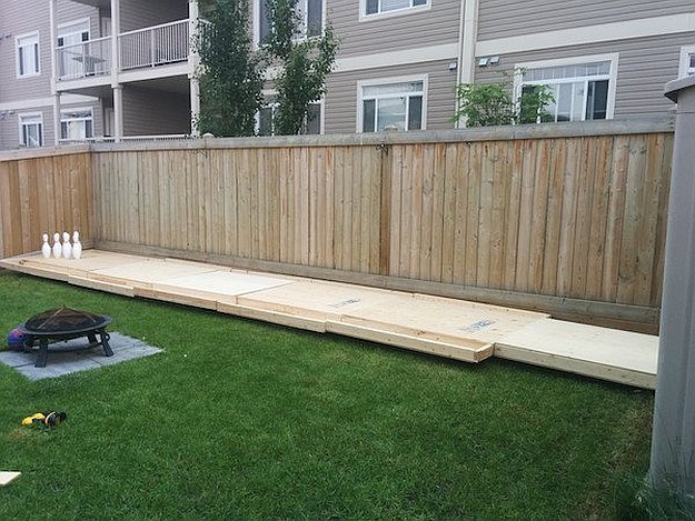 Setting Up Your Own Backyard Bowling Alley DIY Projects ...