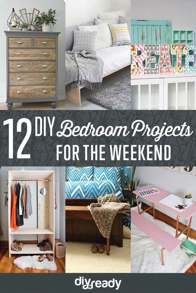 12 DIY Bedroom Projects for the Weekend