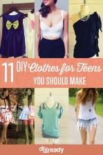 DIY Clothes for Teens To Make On The Cheap