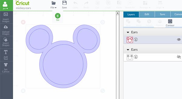 Mickey Mouse Cricut Template | 6 DIY Disney Crafts You Can Wear