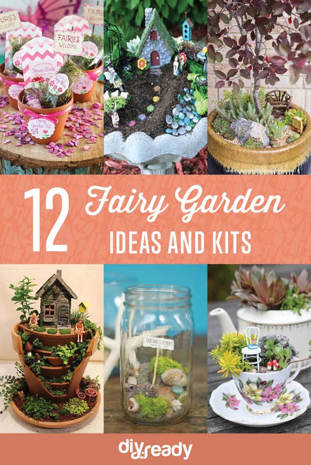Fairy Garden Ideas And Kits Diy, How To Make A Diy Fairy Garden Kit