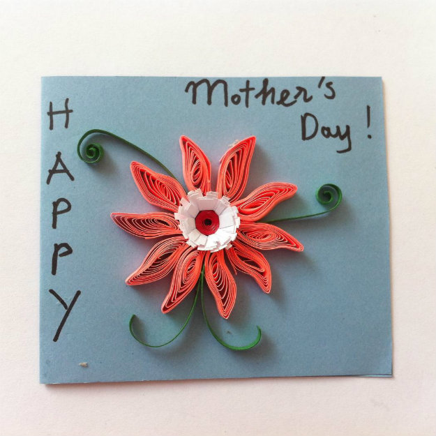 15 Homemade Mothers Day Cards Handmade Crafts Diy Projects