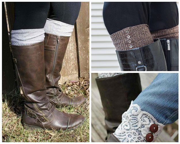 DIY Boot Cuffs for DIY Clothes