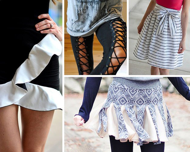 DIY Clothes Skirts and Pants