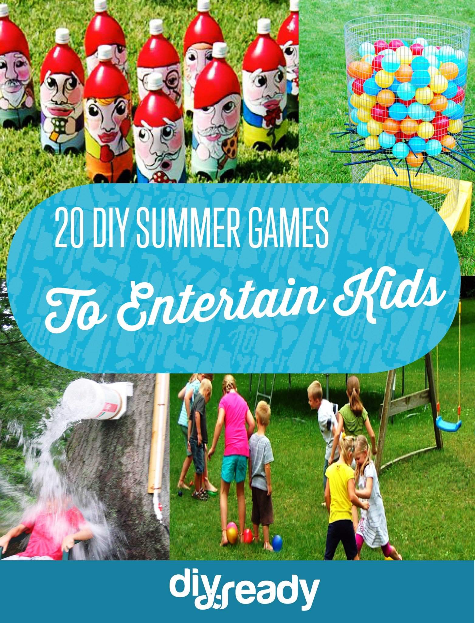 DIY Summer Games To Entertain Kids This Weekend | https://diyprojects.com/summer-games/