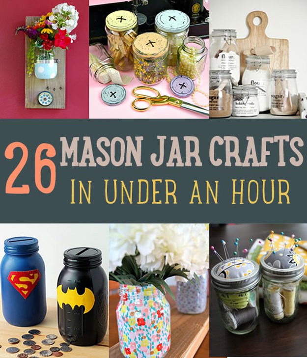 Upcycle Empty Mason Jars | 15 Free Recycled Craft Ideas: Beautify Your Space Without Spending a Dime