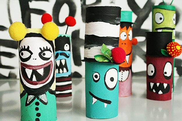 15 Toilet Paper Roll Crafts For Kids | DIY Arts and Crafts for Kids