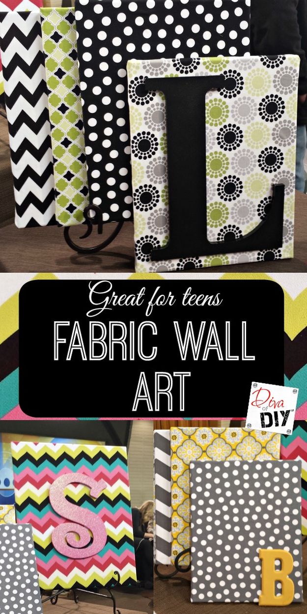 Fabric Crafts DIY Projects Craft Ideas & How To’s for Home Decor with