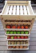 DIY Food Storage Shelf