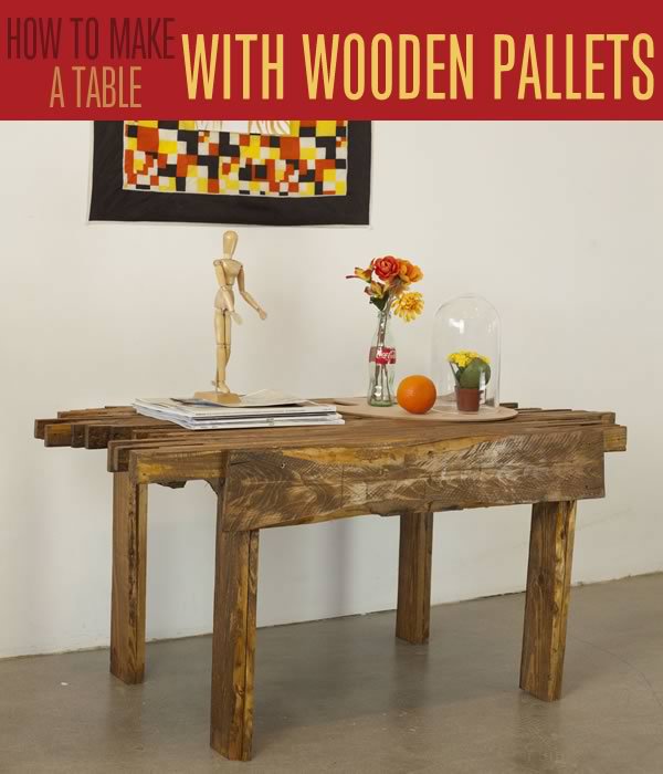 DIY Wood Pallet Coffee Table | 17 Of The Best Living Room DIY Projects and Decor Ideas