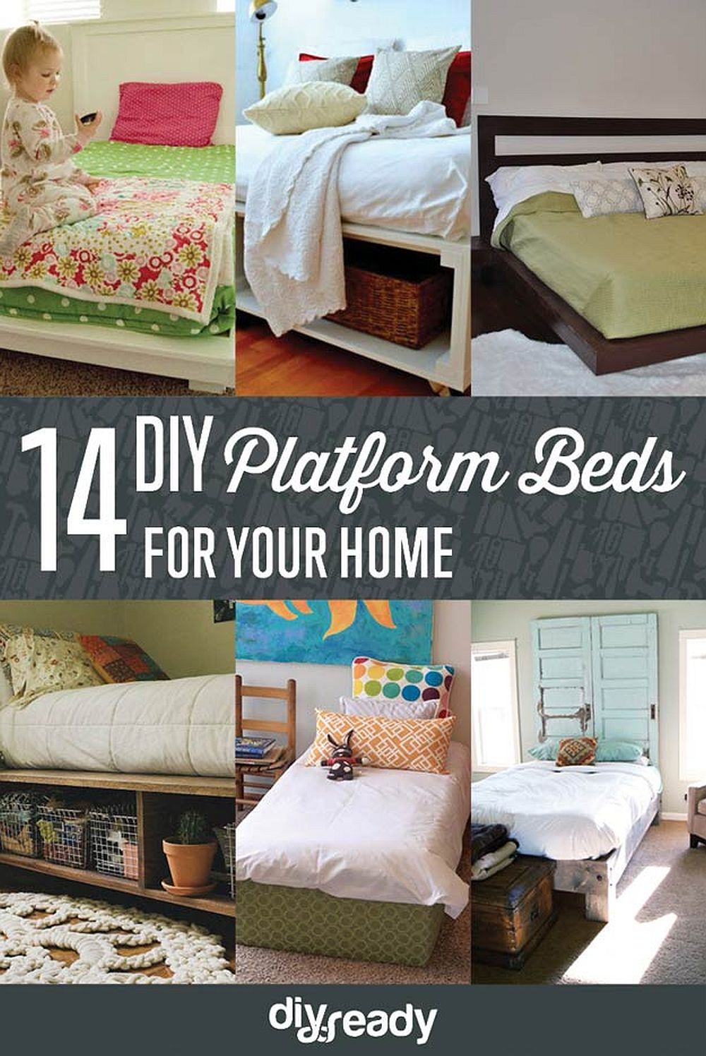14 DIY Platform Beds | DIY Projects’s Ingenious DIY Hacks For Home Improvement