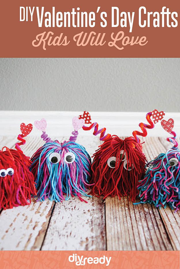 14 DIY Valentines Day Crafts for Kids | DIY Projects’s Ingeniously Easy DIY Projects To Entertain Kids