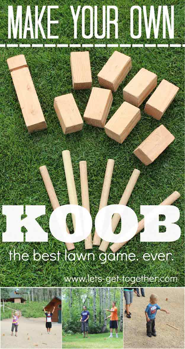 DIY Koob | DIY Outdoor Family Games | picnic games for large groups