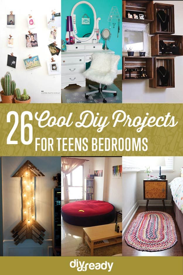 DIY Projects for Teens Bedroom | DIY Bedroom Ideas On A Budget For First Time Home Owner