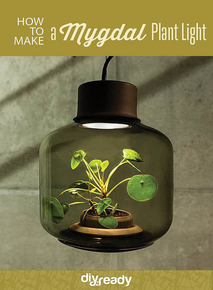 How to Make a Mygdal Plant Light | DIY Bedroom Ideas On A Budget For First Time Home Owner