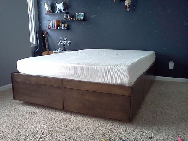 DIY Platform Bed Ideas DIY Projects Craft Ideas &amp; How To 