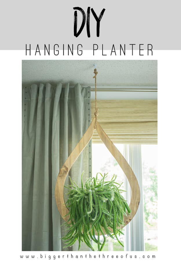DIY Hanging Planter | Easy Woodworking Projects