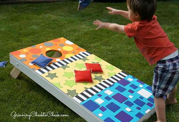 21 Creative Corn Hole Boards For Your Next Backyard Game Night