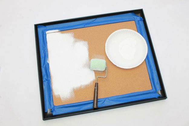 Paint | Flawless: Post Up a Stylish DIY Corkboard