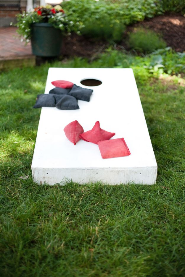 Check out 21 Creative Corn Hole Boards To Inspire Your Next Backyard Game Night at https://diyprojects.com/corn-hole-boards-backyard-game-night/