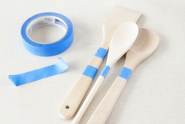optional | Color Your Kitchen With These DIY Painted Utensils