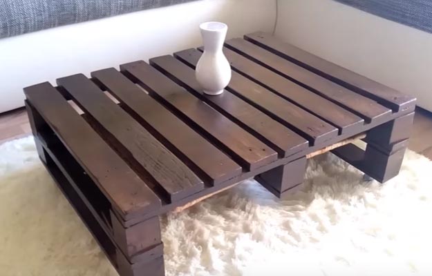 How to Make Coffee Table Out of Pallet DIY Projects Craft 