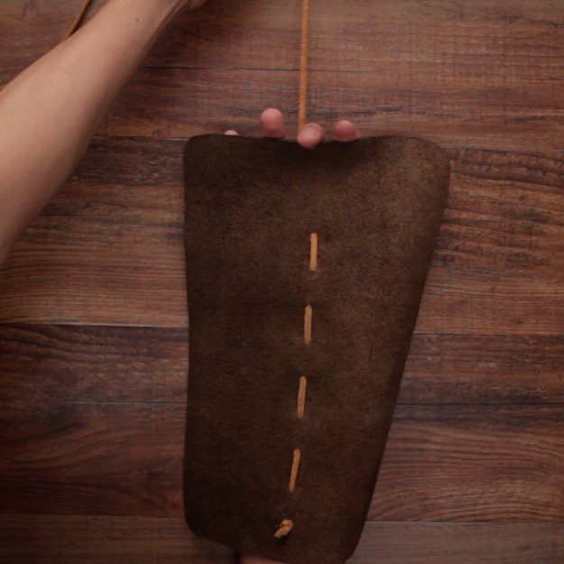 Awesome Leather Craft Make Your Own Cable Organizer Step Twelve