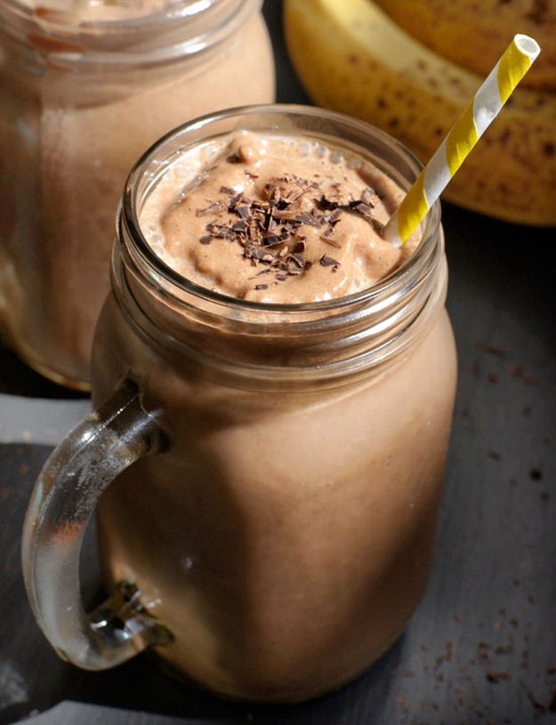 Chocolate Banana Protein Smoothie | Delicious Weight Loss Smoothies