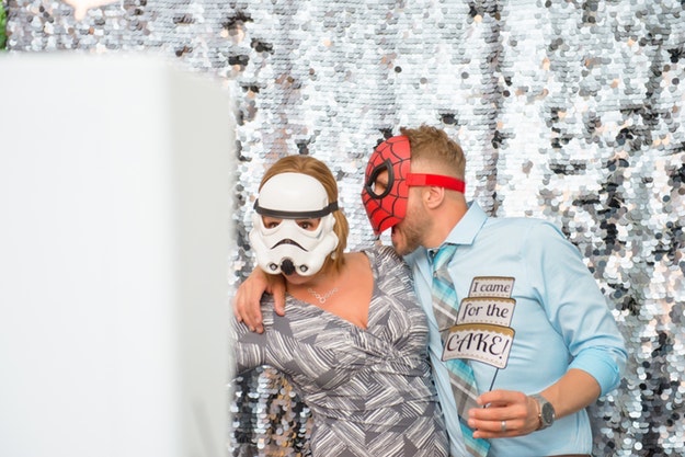 Check out How To Make A Photo Booth For Your New Year's Eve Party at https://diyprojects.com/make-photo-booth/