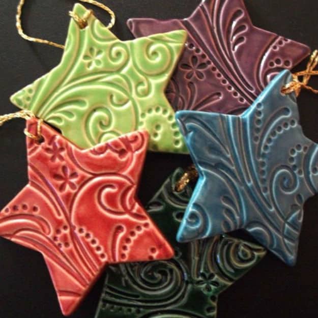 Clay Star DIY Christmas Ornaments | Easy DIY Christmas Ornaments For A Personalized Tree Decor