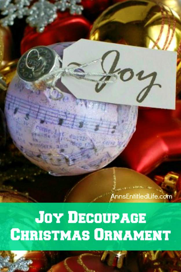 Glitter Book Ball Ornaments | Stunning Homemade Christmas Ornaments You Can DIY On A Budget