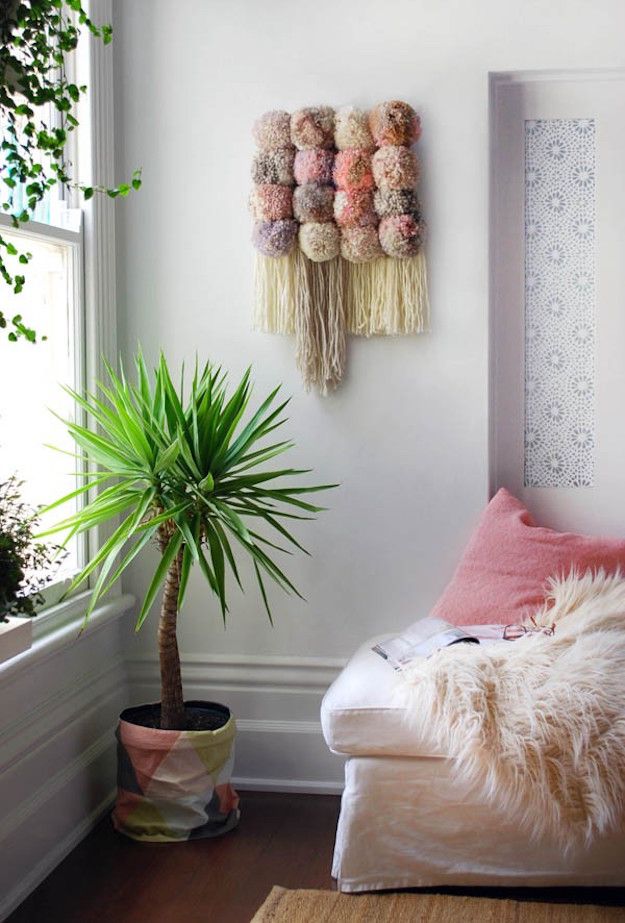 Yarn Wall  Hanging  Ideas  DIY Projects Craft Ideas  How To 