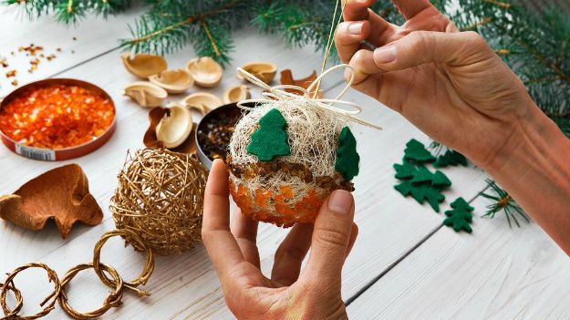 Homemade Christmas Ornaments | Our DIY Christmas Ideas Roundup