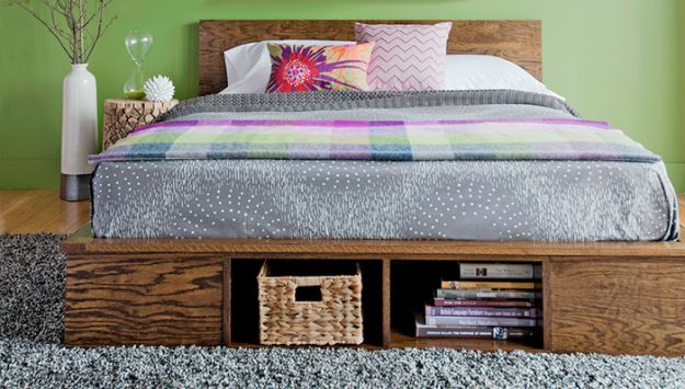 DIY Platform Bed With Storage | Easy To Build DIY Platform Beds Perfect For Any Home