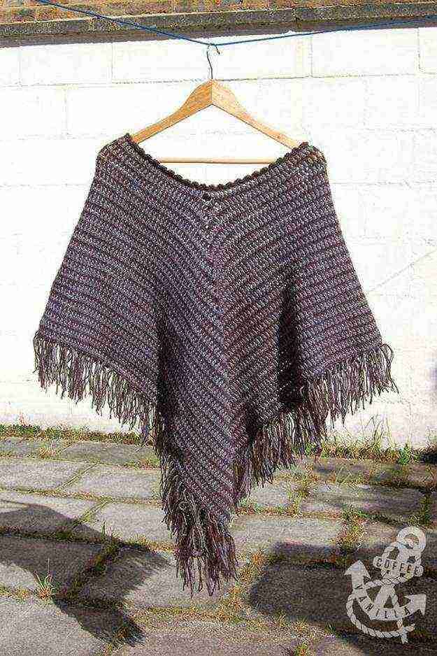 crochet poncho pattern