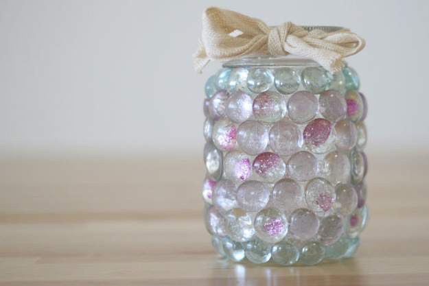 DIY Prism Mason Jar Candle | Insanely Easy DIY Projects For Beginners