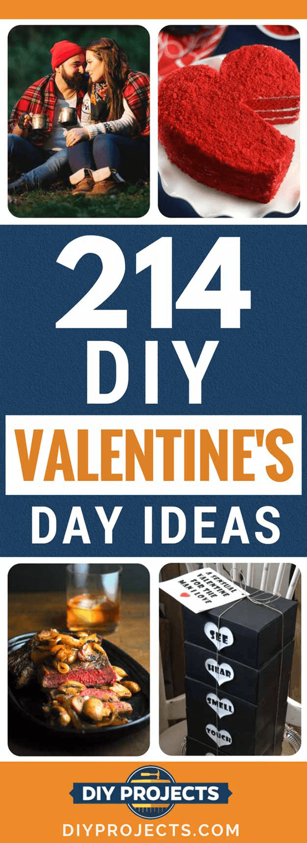 Check out 214 DIY Valentine's Day Ideas To Do With The Ones You Love at https://diyprojects.com/diy-valentines-day-ideas/